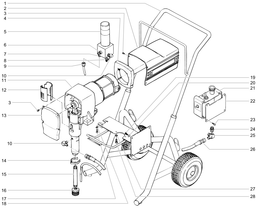 EP2510 Final Assembly Parts